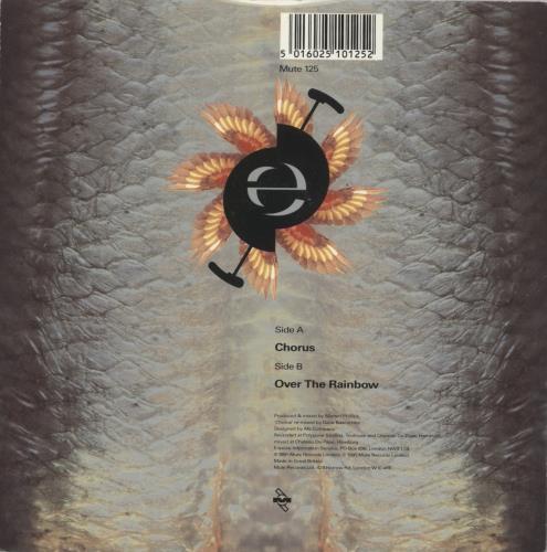 Erasure Chorus 7" vinyl single (7 inch record / 45) UK ERA07CH109947