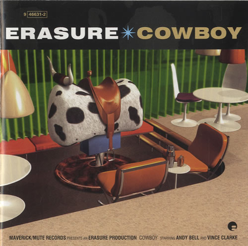 Erasure Cowboy - Sealed CD album (CDLP) US ERACDCO90991