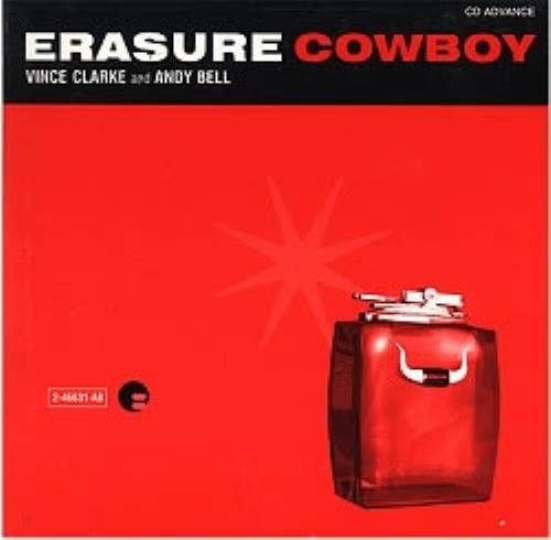 Erasure Cowboy CD album (CDLP) US ERACDCO83557