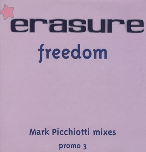 Erasure Freedom 12" vinyl single (12 inch record / Maxi-single) UK ERA12FR167637