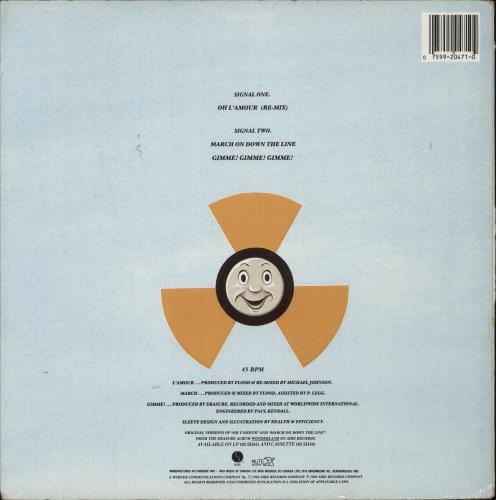 Erasure Oh L'amour 12" vinyl single (12 inch record / Maxi-single) Canadian ERA12OH16247