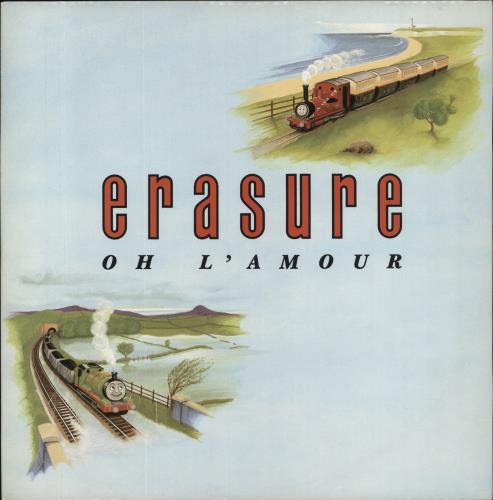 Erasure Oh L'amour 12" vinyl single (12 inch record / Maxi-single) UK ERA12OH01914