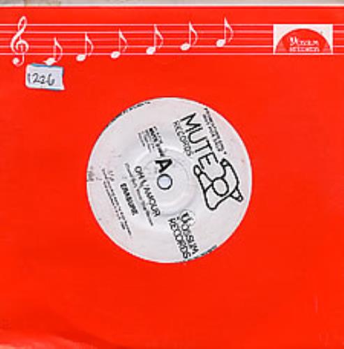 Erasure Oh L'amour 7" vinyl single (7 inch record / 45) Australian ERA07OH28190