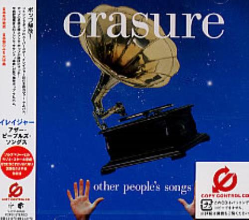 Erasure Other People's Songs CD album (CDLP) Japanese ERACDOT241932