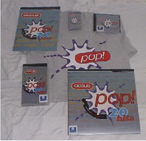 Erasure Pop - not mint box set UK ERABXPO188187