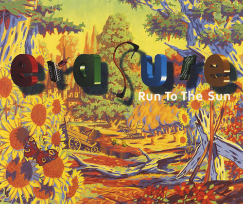 Erasure Run To The Sun CD single (CD5 / 5") UK ERAC5RU30516
