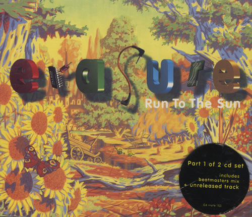 Erasure Run To The Sun 2-CD single set (Double CD single) UK ERA2SRU434646