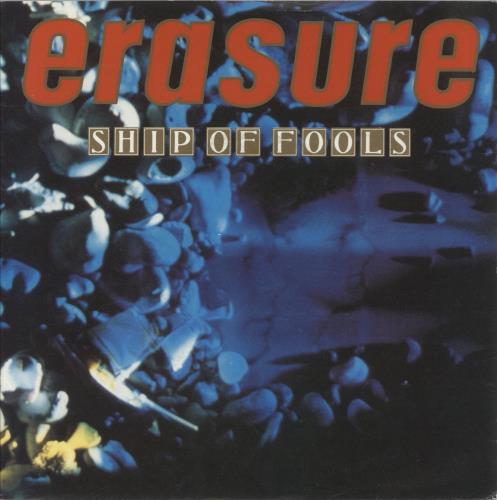 Erasure Ship Of Fools + Press Sheet 7" vinyl single (7 inch record / 45) German ERA07SH880645