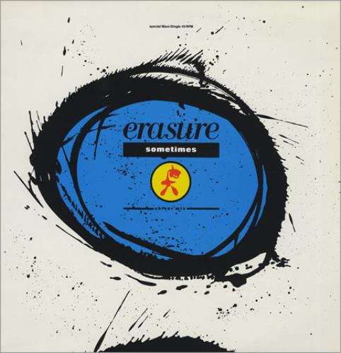 Erasure Sometimes 12" vinyl single (12 inch record / Maxi-single) German ERA12SO03690