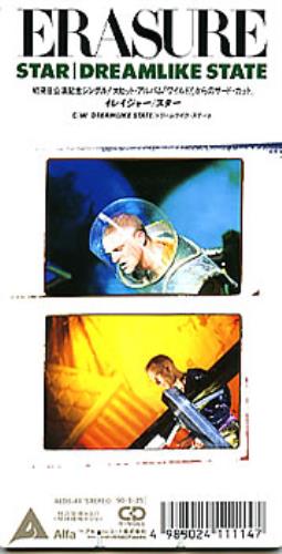 Erasure Star 3" CD single (CD3) Japanese ERAC3ST141870
