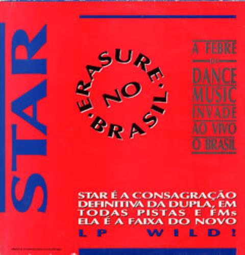 Erasure Star 12" vinyl single (12 inch record / Maxi-single) Brazilian ERA12ST20823
