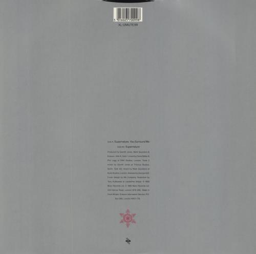 Erasure Supernature 12" vinyl single (12 inch record / Maxi-single) UK ERA12SU371240