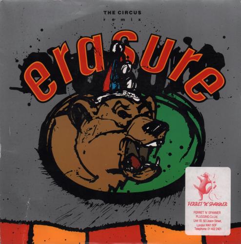 Erasure The Circus - DJ 7" vinyl single (7 inch record / 45) UK ERA07TH30577