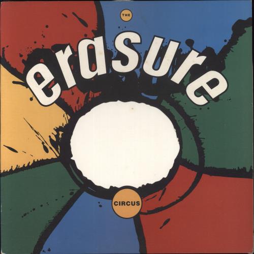 Erasure The Circus - EX vinyl LP album (LP record) UK ERALPTH237201