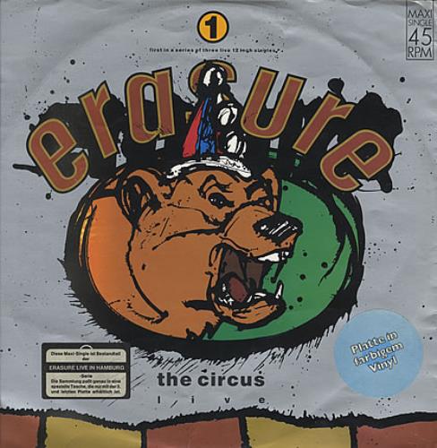 Erasure The Circus Live E.P. 12" vinyl single (12 inch record / Maxi-single) German ERA12TH03921