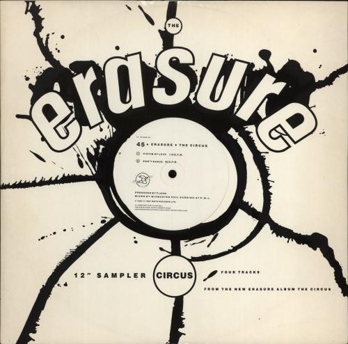 Erasure The Circus Sampler 12" vinyl single (12 inch record / Maxi-single) UK ERA12TH43169