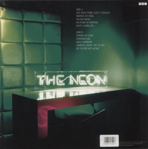 Erasure The Neon - Orange Vinyl vinyl LP album (LP record) UK ERALPTH888198