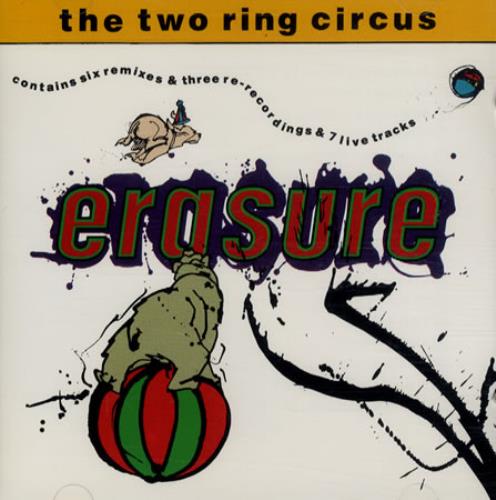 Erasure The Two Ring Circus CD album (CDLP) UK ERACDTH198065