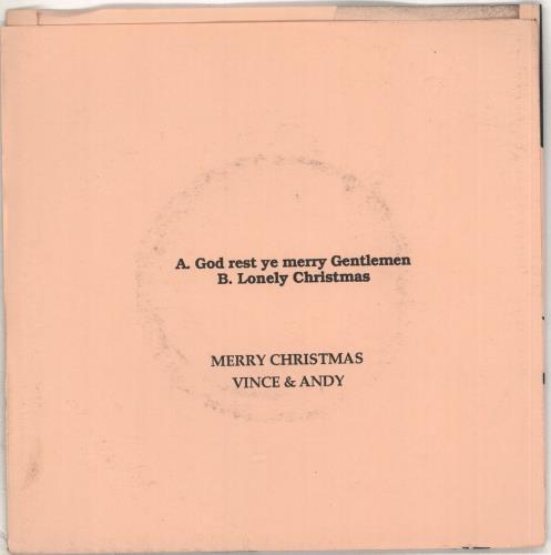 Erasure The X-Mas Gift 7" vinyl single (7 inch record / 45) UK ERA07TH706875