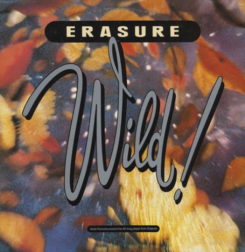 Erasure Wild! vinyl LP album (LP record) Brazilian ERALPWI254136