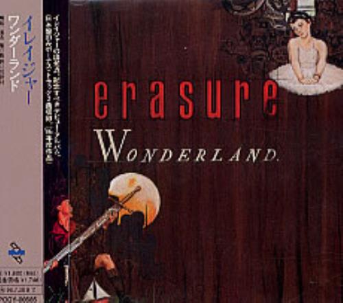Erasure Wonderland CD album (CDLP) Japanese ERACDWO212613