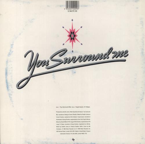 Erasure You Surround Me 12" vinyl single (12 inch record / Maxi-single) UK ERA12YO102398