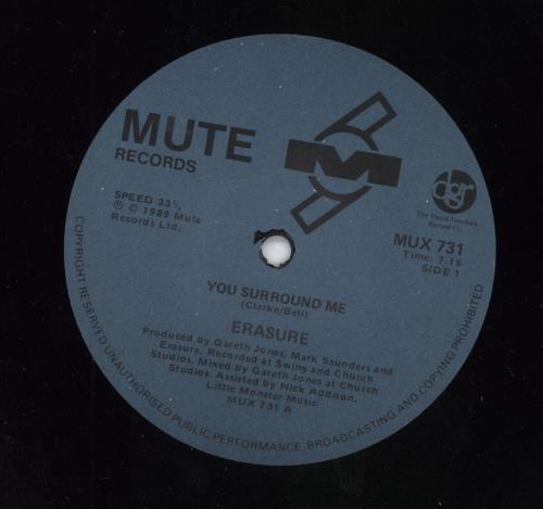 Erasure You Surround Me 12" vinyl single (12 inch record / Maxi-single) South African ERA12YO793375