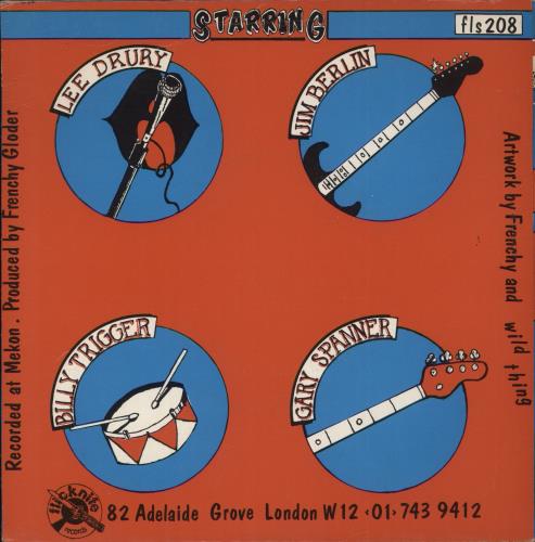 Erazerhead Shell Shock 7" vinyl single (7 inch record / 45) UK ESV07SH515292