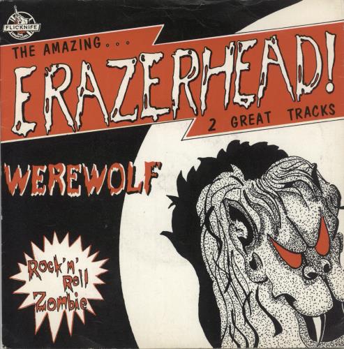 Erazerhead Werewolf 7" vinyl single (7 inch record / 45) UK ESV07WE867703