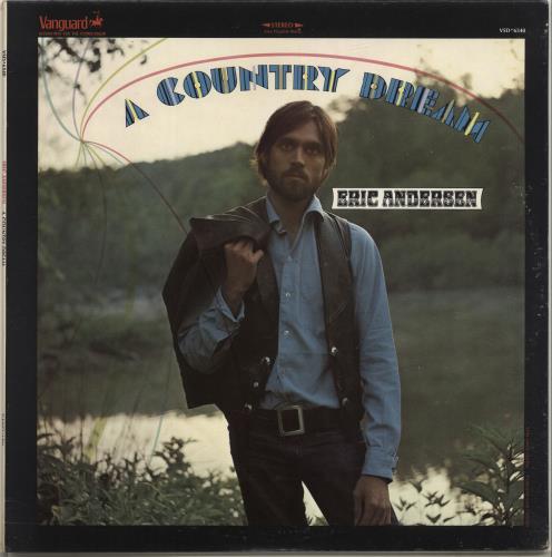 Eric Andersen A Country Dream vinyl LP album (LP record) US EANLPAC699080