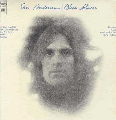 Eric Andersen Blue River vinyl LP album (LP record) US EANLPBL343370