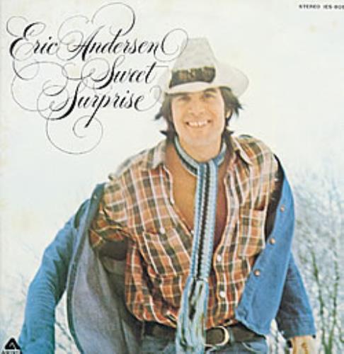 Eric Andersen Sweet Surprise + press kit vinyl LP album (LP record) Japanese EANLPSW210784