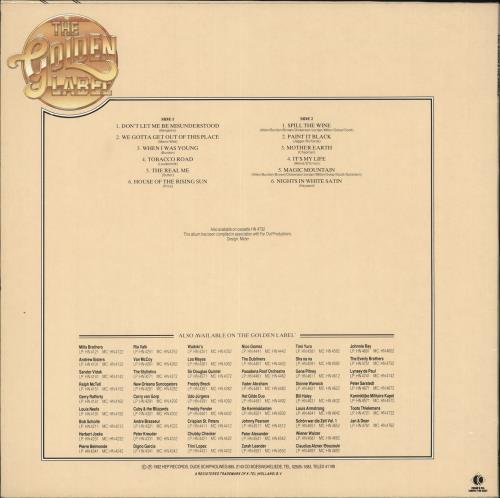 Eric Burdon & The Animals Eric Burdon & The Animals vinyl LP album (LP record) Dutch EBALPER727434