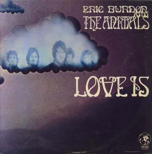 Eric Burdon & The Animals Love Is - VG vinyl LP album (LP record) UK EBALPLO830506