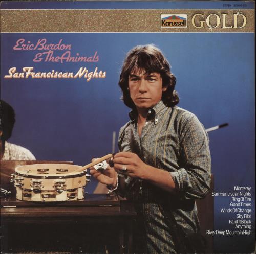 Eric Burdon & The Animals San Franciscan Nights vinyl LP album (LP record) German EBALPSA706731