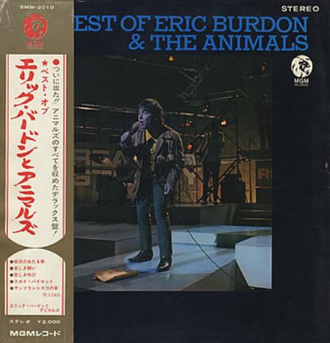 Eric Burdon & The Animals The Best Of Eric Burdon & The Animals + obi vinyl LP album (LP record) Japanese EBALPTH379886