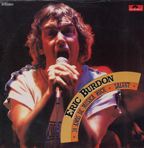 Eric Burdon 30 Anos De Musica Rock vinyl LP album (LP record) Mexican ERBLPAN233307
