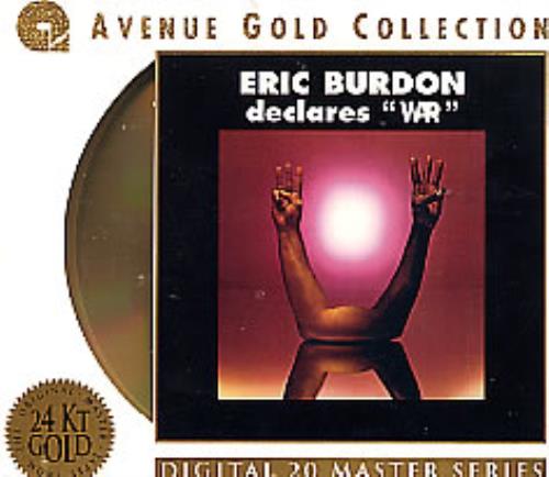 Eric Burdon Eric Burdon declares War CD album (CDLP) US ERBCDER267423