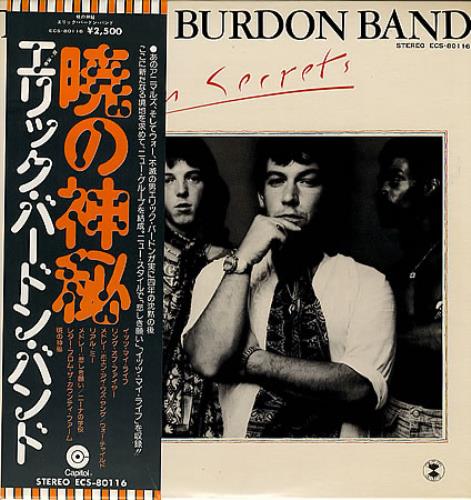 Eric Burdon Sun Secrets vinyl LP album (LP record) Japanese ERBLPSU349274