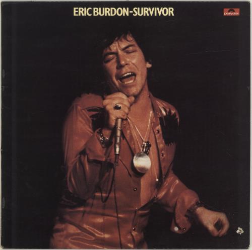 Eric Burdon Survivor vinyl LP album (LP record) UK ERBLPSU245784