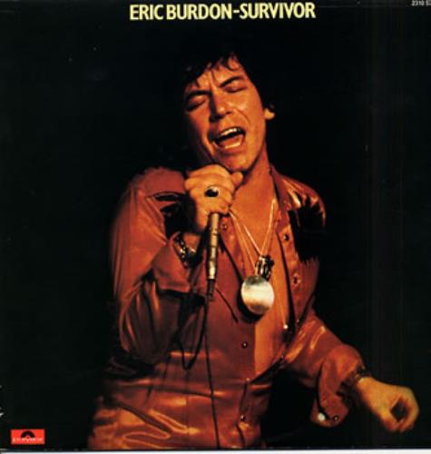 Eric Burdon Survivor vinyl LP album (LP record) French ERBLPSU315975