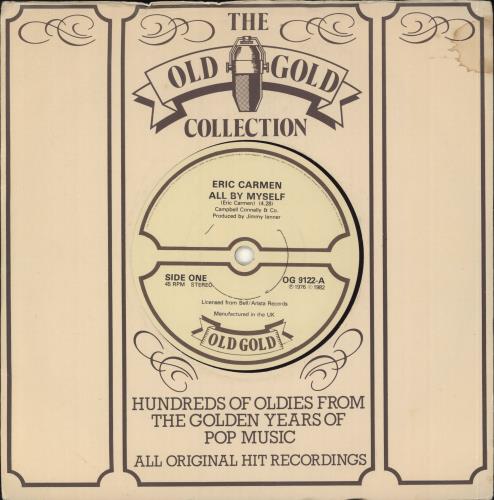 Eric Carmen All By Myself 7" vinyl single (7 inch record / 45) UK ECA07AL707715