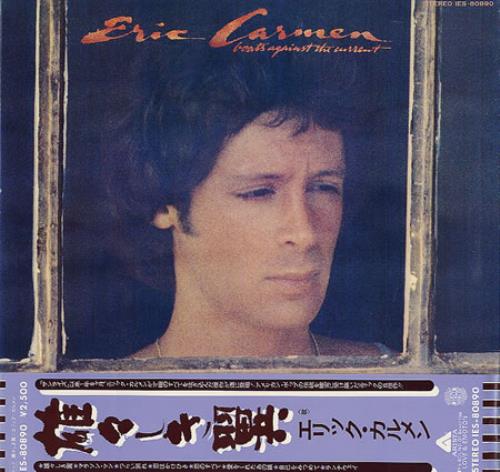 Eric Carmen Boats Against The Current vinyl LP album (LP record) Japanese ECALPBO200838