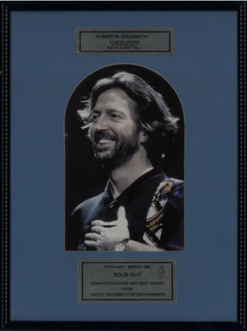 Eric Clapton 24 Nights Only - 13" x 18" memorabilia UK CLPMMNI595899