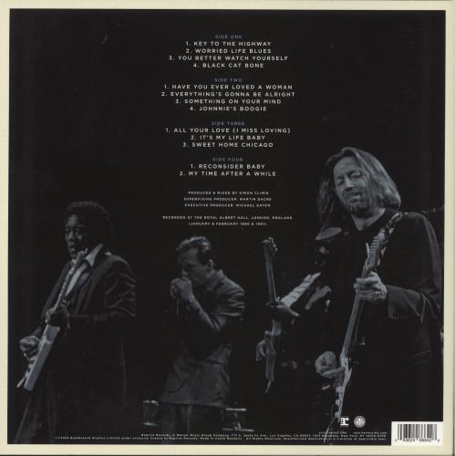 Eric Clapton 24 Nights: Blues + Hype Sticker 2-LP vinyl record set (Double LP Album) UK CLP2LNI874867