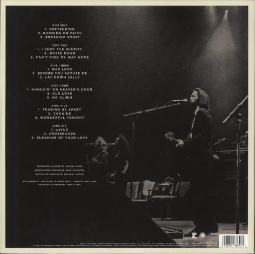 Eric Clapton 24 Nights: Rock + Hype Sticker 3-LP vinyl record set (Triple LP Album) UK CLP3LNI874866