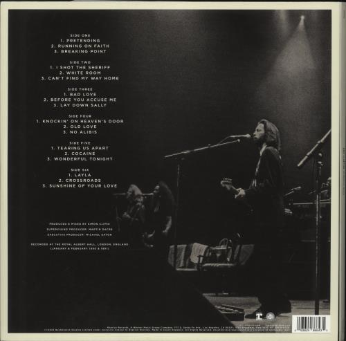Eric Clapton 24 Nights: Rock 3-LP vinyl record set (Triple LP Album) UK CLP3LNI880757