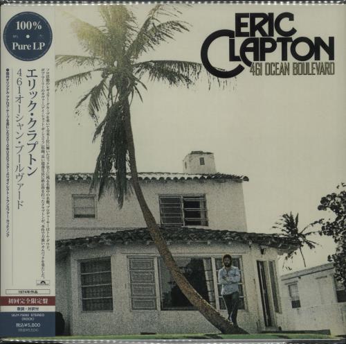 Eric Clapton 461 Ocean Boulevard  - 180 gram Clear vinyl vinyl LP album (LP record) Japanese CLPLPOC647943