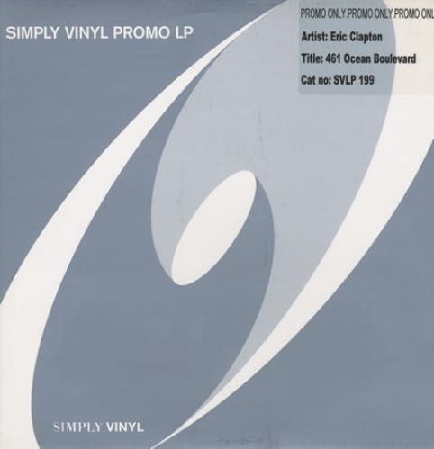 Eric Clapton 461 Ocean Boulevard - Test Pressing vinyl LP album (LP record) UK CLPLPOC398707