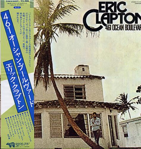 Eric Clapton 461 Ocean Boulevard vinyl LP album (LP record) Japanese CLPLPOC122484